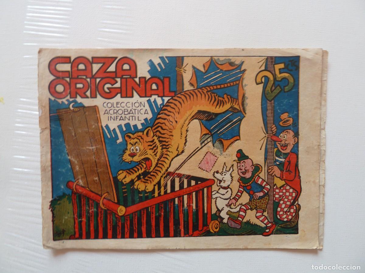 Tebeos: COLECCION ACROBATICA INFANTIL, CAZA ORIGINAL, EDIT. MARCO, ORIGINAL - Foto 1