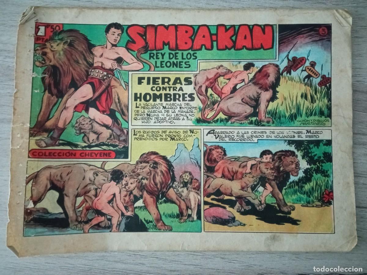 Tebeos: SIMBA-KAN, REY DE LOS LEONES, N&ordm; 3 - Foto 1