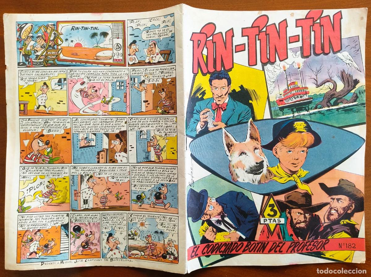 Tebeos: RIN-TIN-TIN N&ordm; 182 - EDITORIAL OLIVE Y HONTORIA - Foto 2
