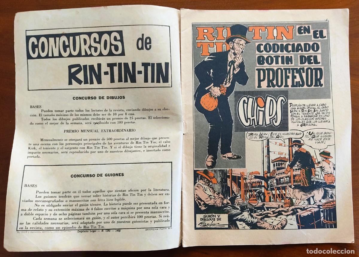 Tebeos: RIN-TIN-TIN N&ordm; 182 - EDITORIAL OLIVE Y HONTORIA - Foto 3