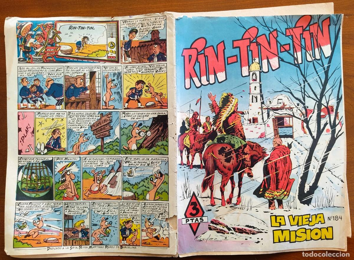 Tebeos: RIN-TIN-TIN N&ordm; 184 - EDITORIAL OLIVE Y HONTORIA - Foto 2