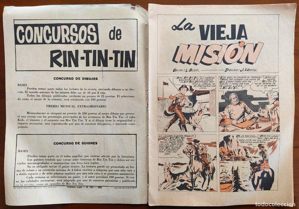 Tebeos: RIN-TIN-TIN N&ordm; 184 - EDITORIAL OLIVE Y HONTORIA - Foto 3