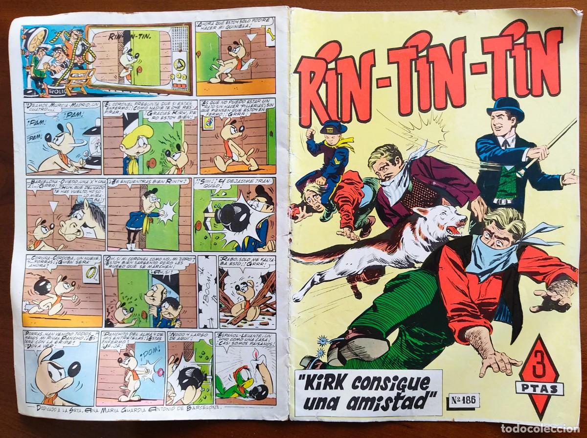 Tebeos: RIN-TIN-TIN N&ordm; 186 - EDITORIAL OLIVE Y HONTORIA - Foto 2