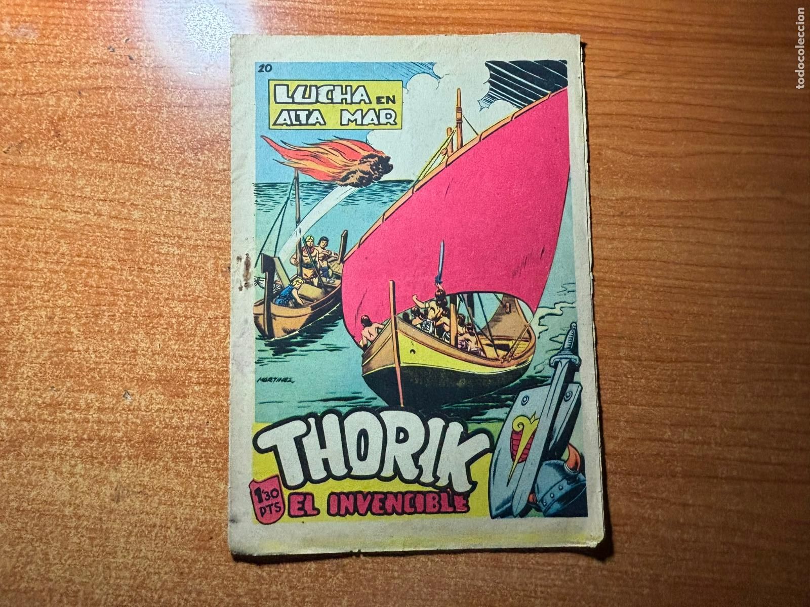 Tebeos: THORIK EL INVENCIBLE - N&ordm; 20 - EDITORIAL MARCO ORIGINAL ULTIMO NUMERO