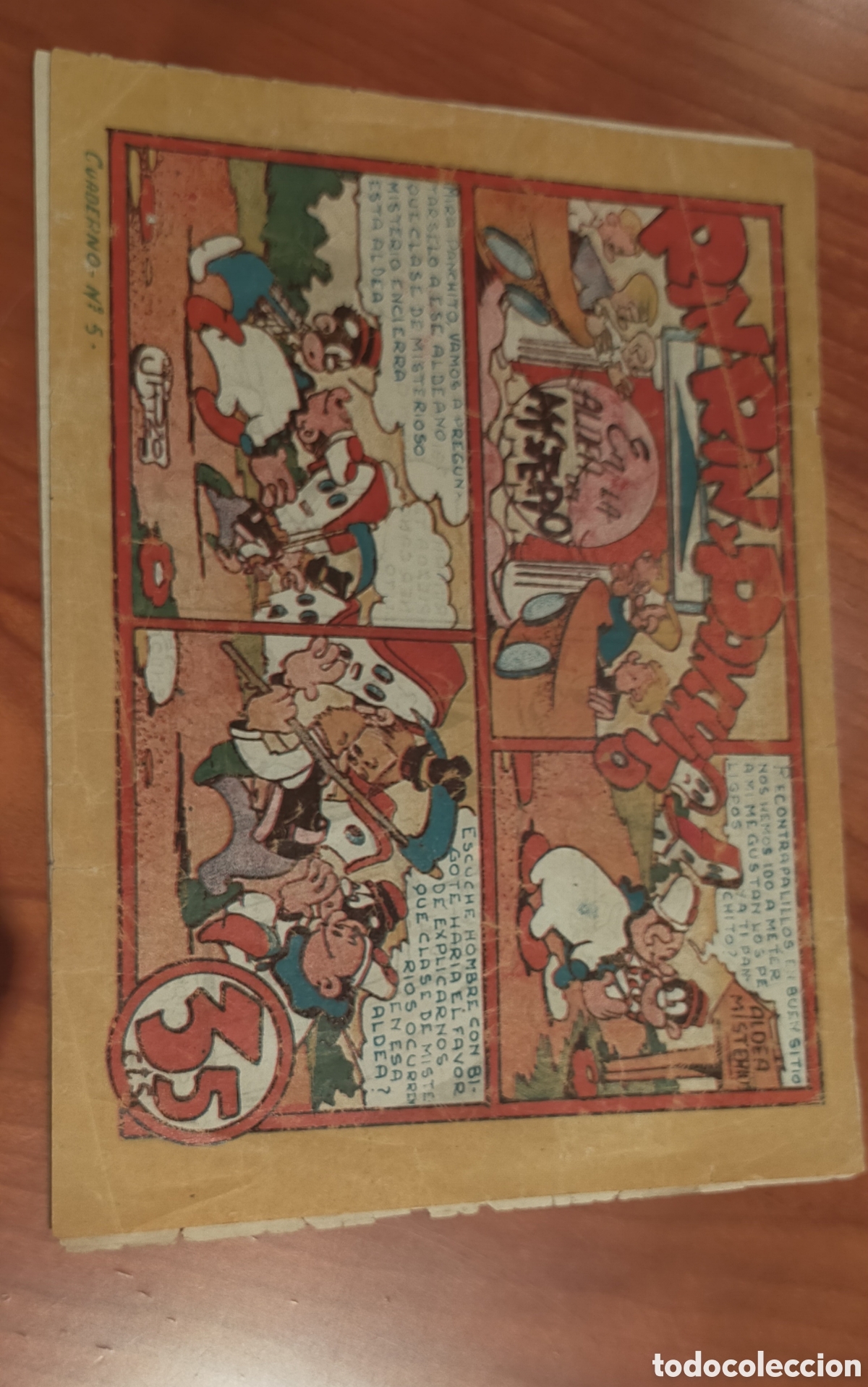 Tebeos: C&oacute;mic Rin-rin y Panchito N&ordm; 5 - Foto 1