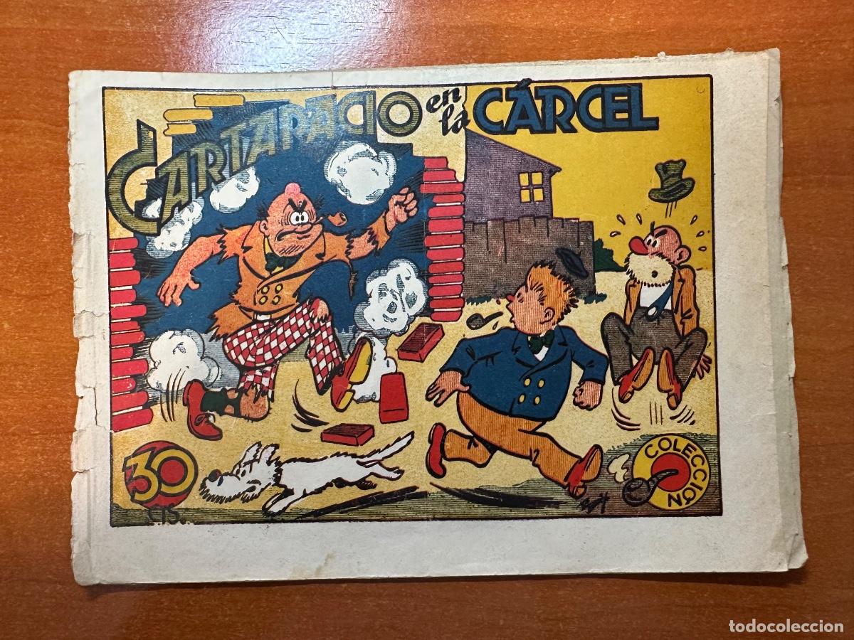 Tebeos: CARTAPACIO EN LA CARCEL COLECCION PIPA CARTAPACIO Y SEGUIDILLA NUM. 3 EDIT. MARCO 1945