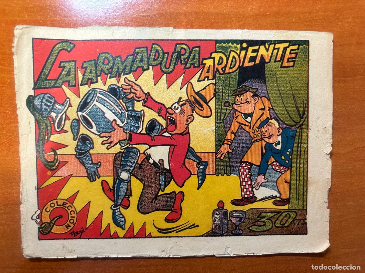 Tebeos: LA ARMADURA ARDIENTE COLECCION PIPA Y SEGUIDILLA NUM. 23 EDIT. MARCO 1945