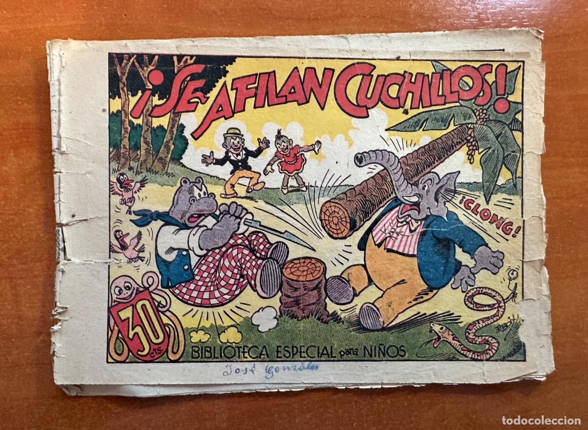 Tebeos: SE AFILAN CUCHILLOS HIPO BIBLIOTECA ESPECIAL PARA NI&Ntilde;OS EDITORIAL MARCO ORIGINAL