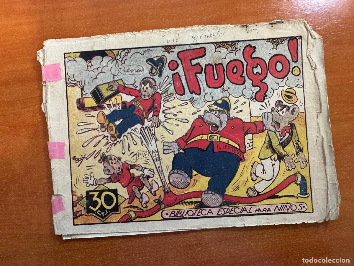 Tebeos: FUEGO HIPO BIBLIOTECA ESPECIAL PARA NI&Ntilde;OS EDITORIAL MARCO ORIGINAL 30 CTS.