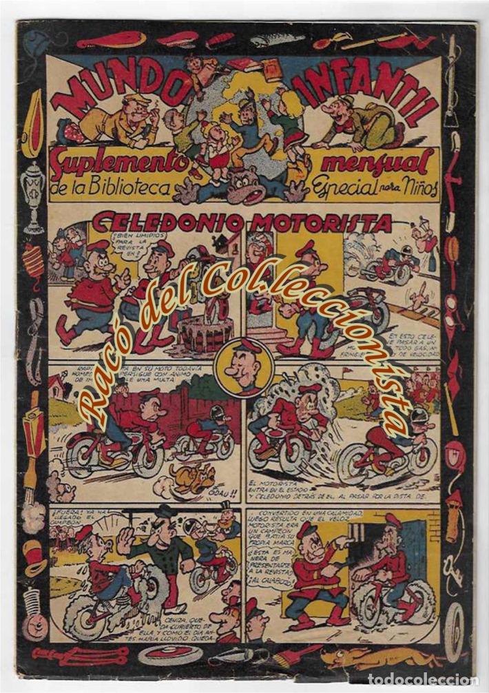 Tebeos: MUNDO INFANTIL N. 7, SUPLEMENTO DE LA BIBLIOTECA ESPECIAL PARA NI&Ntilde;OS, ED. MARCO, *EDICI&Oacute;N ORIGINAL*