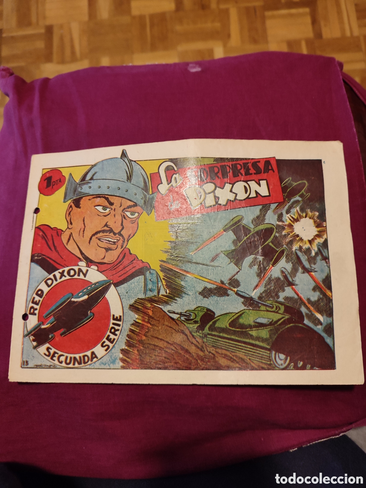 Comics: Red Dixon. N&ordm; 13. Marco. 2&ordf; serie. Con se&ntilde;ales de uso.