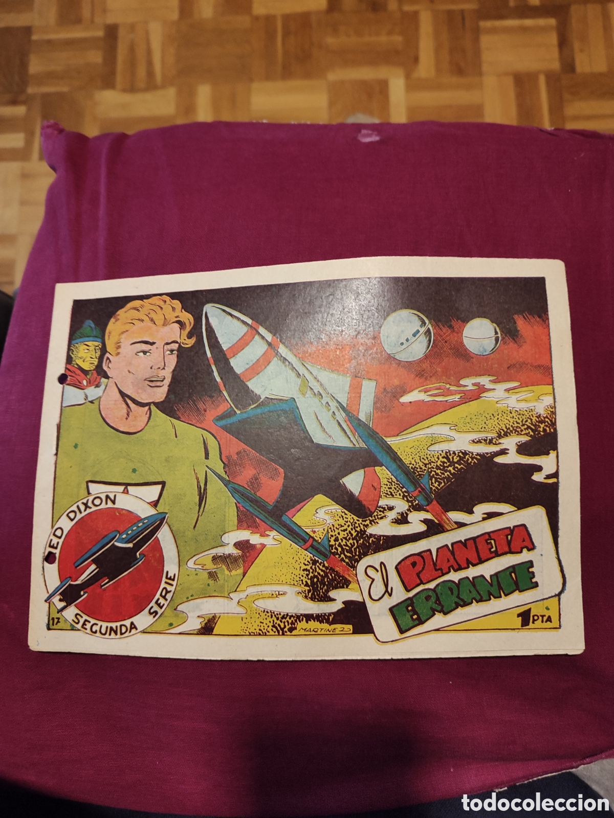 Tebeos: Red Dixon. N&ordm; 17. Marco. 2&ordf; serie. Con se&ntilde;ales de uso.