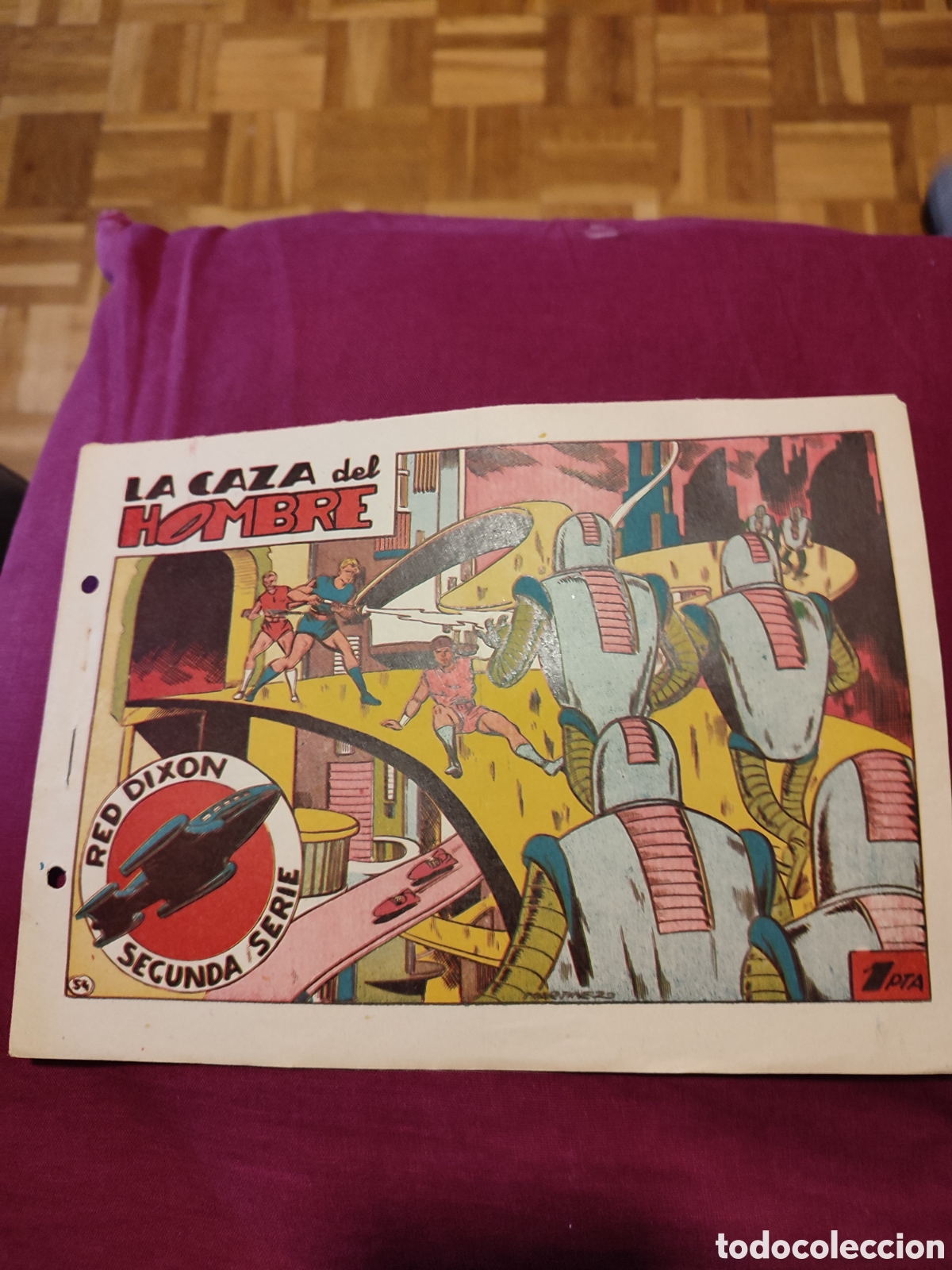 Giornalini: Red Dixon. N&ordm; 54. Marco. 2&ordf; serie. Con se&ntilde;ales de uso.