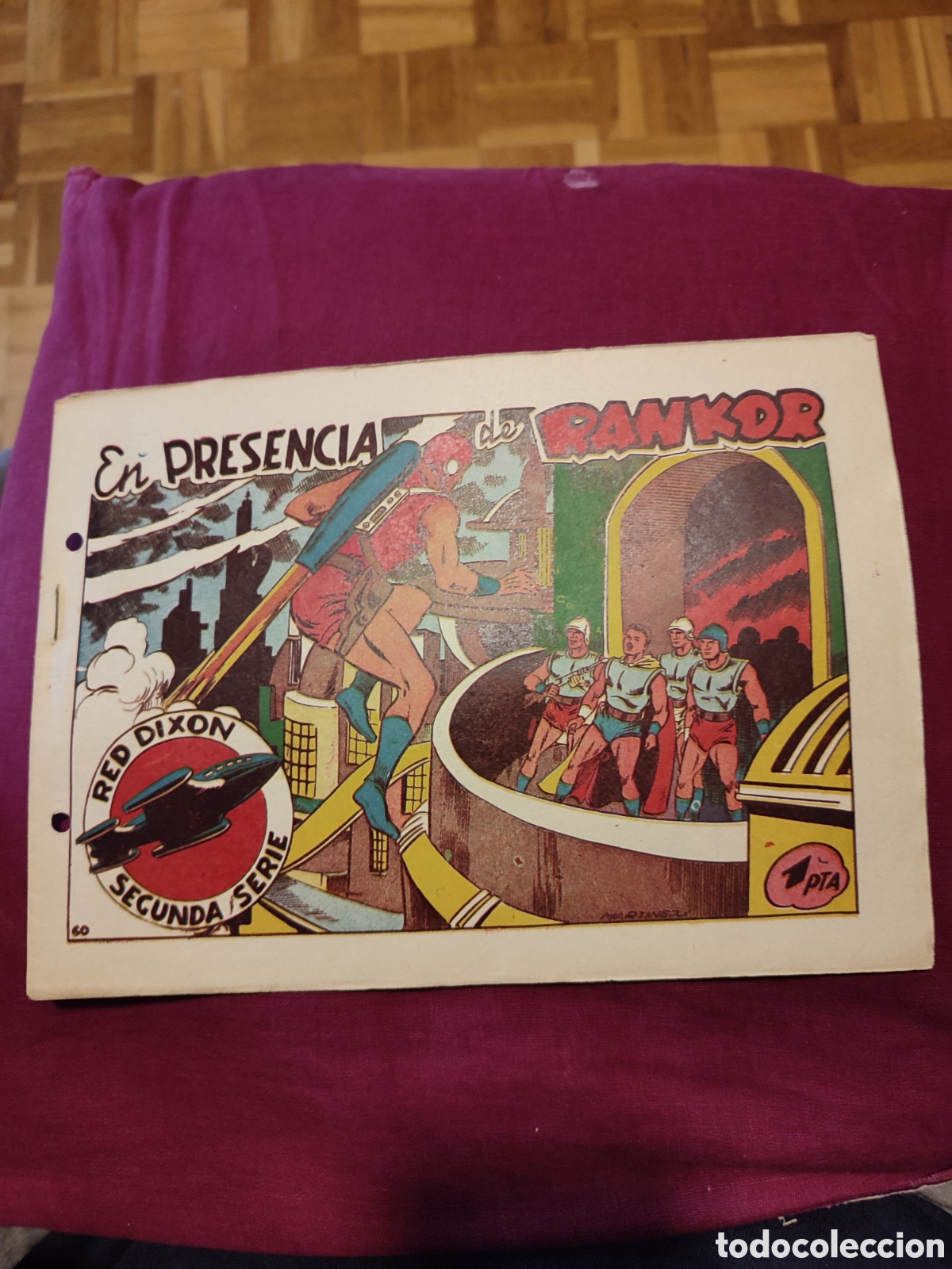Comics: Red Dixon. N&ordm; 60. Marco. 2&ordf; serie. Con se&ntilde;ales de uso.