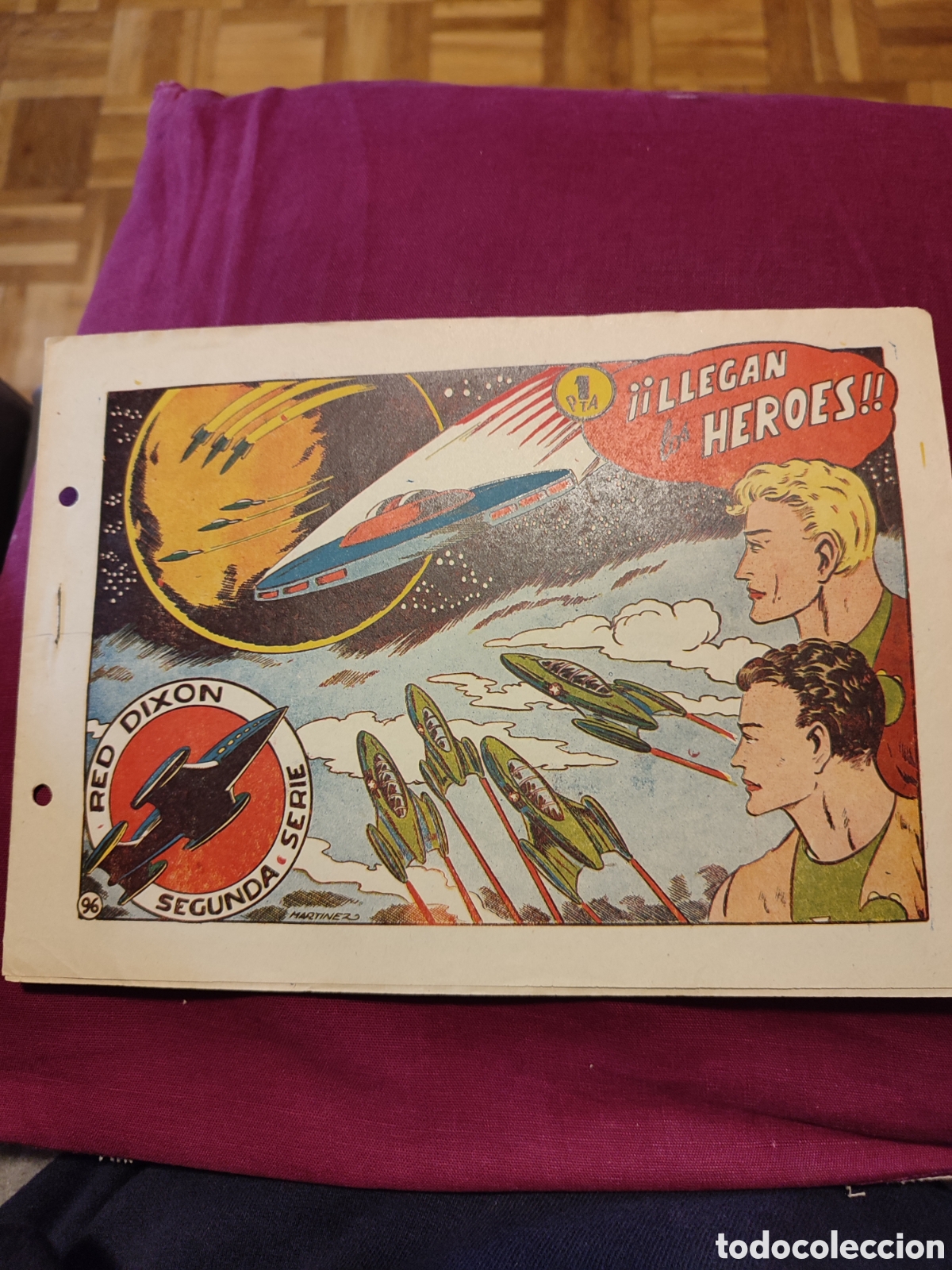 BDs: Red Dixon. N&ordm; 96. Marco. 2&ordf; serie. Con se&ntilde;ales de uso.