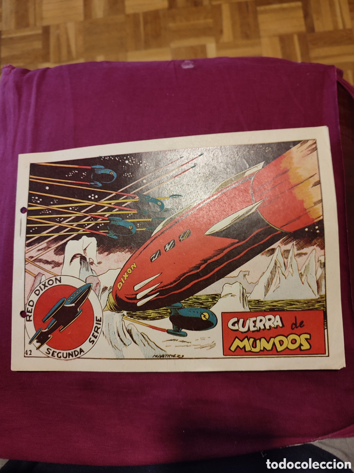 Comics: Red Dixon. N&ordm; 42. Marco. 2&ordf; serie. Con se&ntilde;ales de uso.
