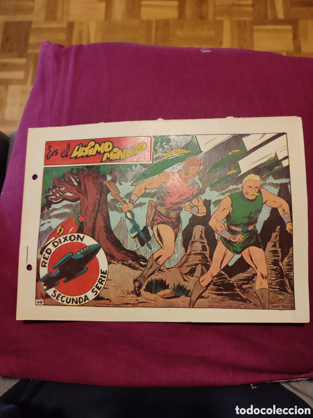 BDs: Red Dixon. N&ordm; 49. Marco. 2&ordf; serie. Con se&ntilde;ales de uso.
