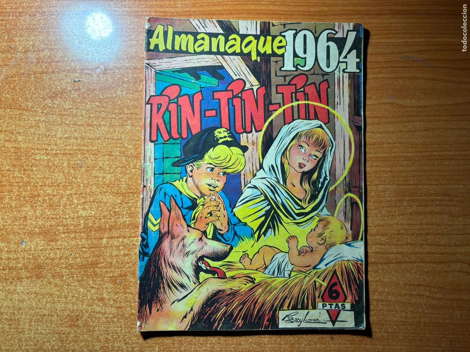 Tebeos: RIN TIN TIN ALMANAQUE 1964 ORIGINAL EDITORIAL MARCO - Foto 1