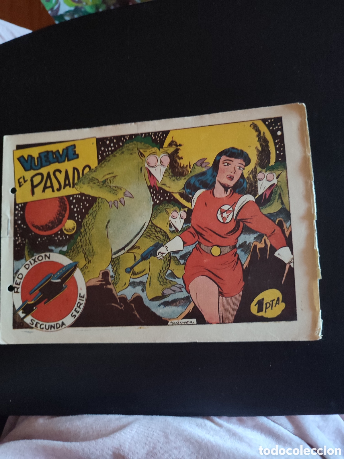 Tebeos: Red Dixon N&ordm; 30 segunda serie Editorial Marco 1954