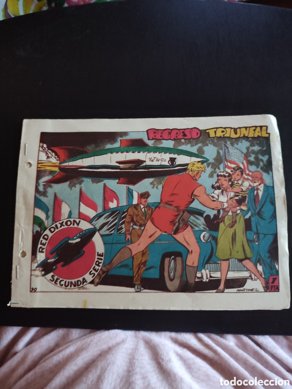 Comics: Red Dixon N&ordm; 70 Editorial Marco 1954