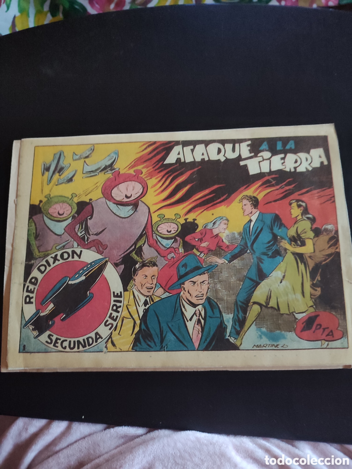 Tebeos: Red Dixon N&ordm; 1 Editorial Marco 1954