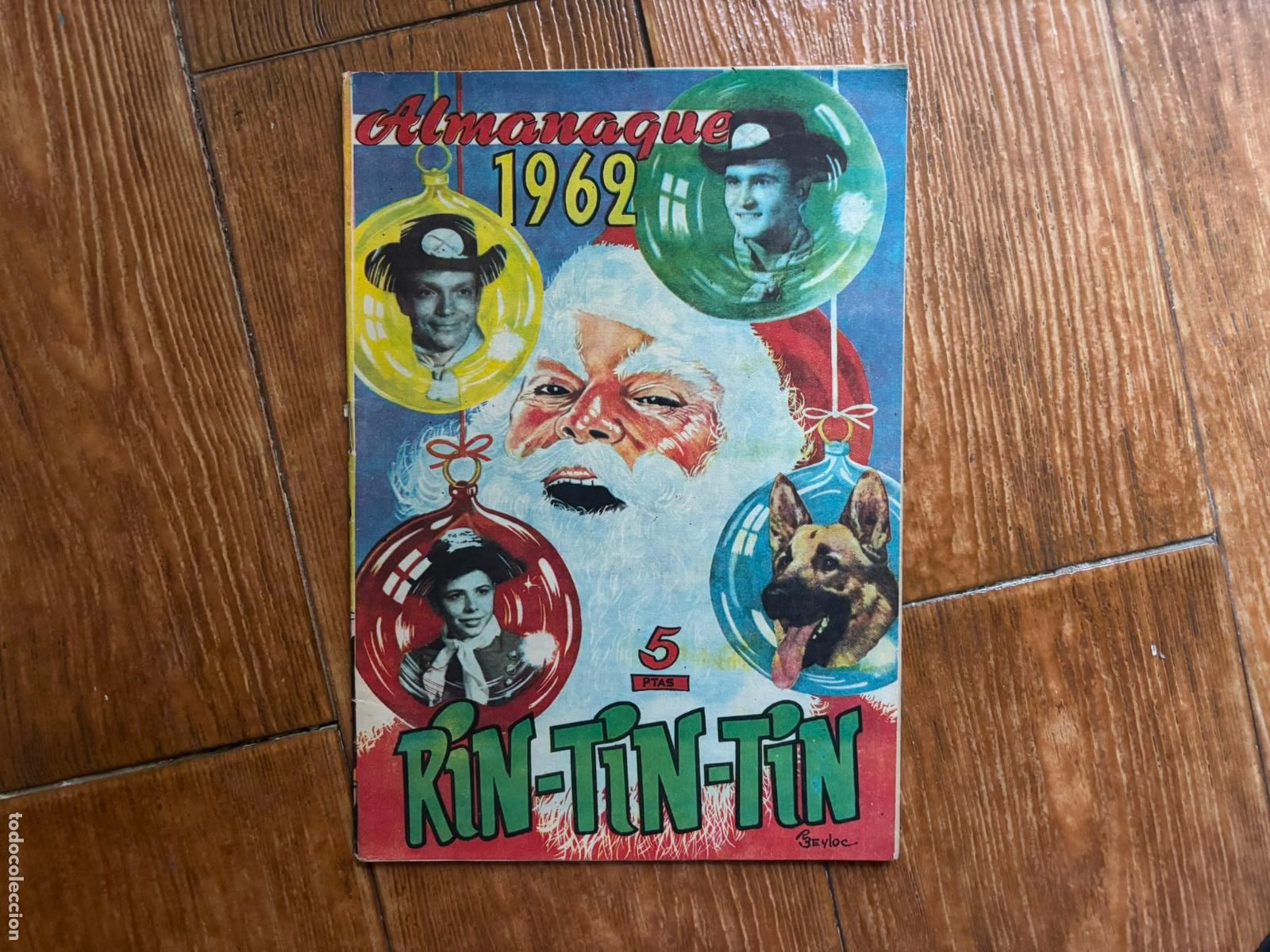 Comics: RIN TIN TIN ALMANAQUE 1962 EDITORIAL MARCO ORIGINAL