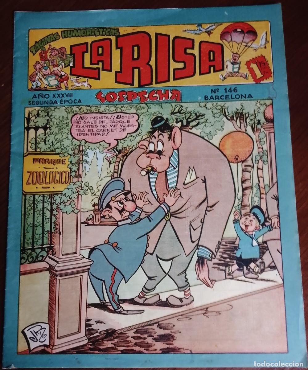 Comics: LA RISA N&ordm; 146-ORIGINAL-MARCO 1952-MUY BUEN ESTADO-ORIGINAL-LEER TODO VER FOTOS