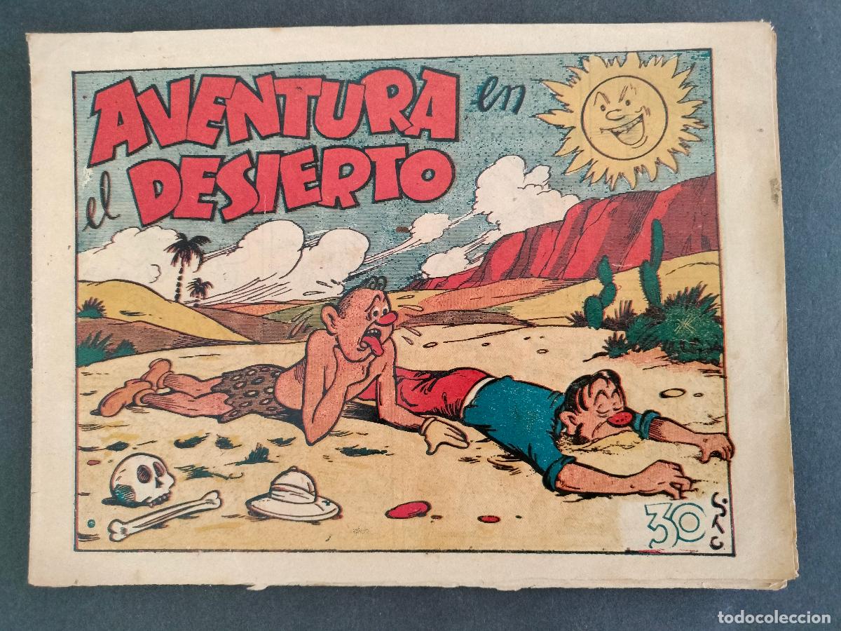 Giornalini: NARIZAN - AVENTURA EN EL DESIERTO - ORIGINAL DE EPOCA EDITORIAL MARCO 1945 BUEN ESTADO DIFICIL!!!