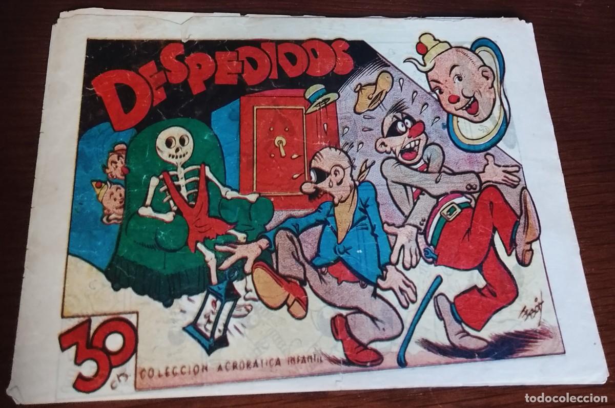 BDs: ACROBATICA INFANTIL COL. N&ordm; 78 DESPEDIDOS ORIGINAL 1942-BIEN-LEER TODO BIEN VER FOTOS