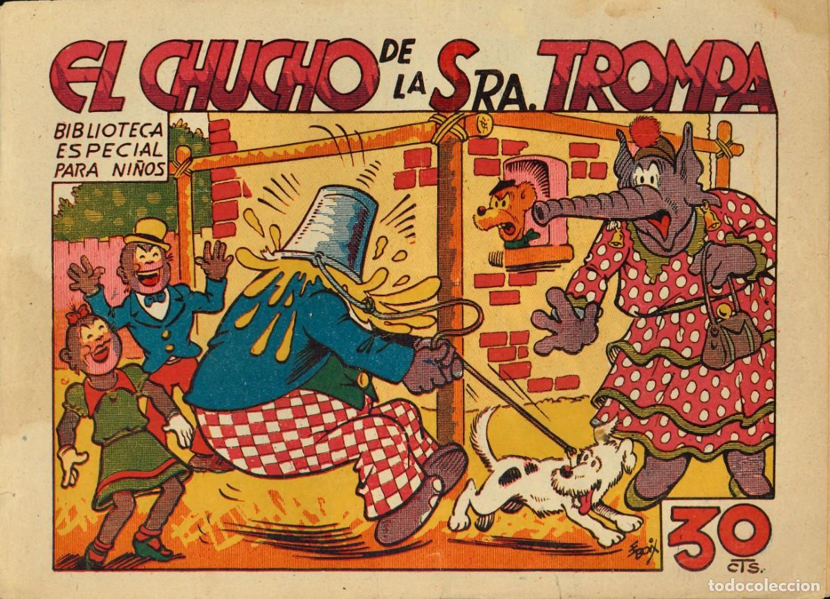 Tebeos: BIBLIOTECA ESPECIAL PARA NI&Ntilde;OS - MARCO / EL CHUCHO DE LA SRA. TROMPA