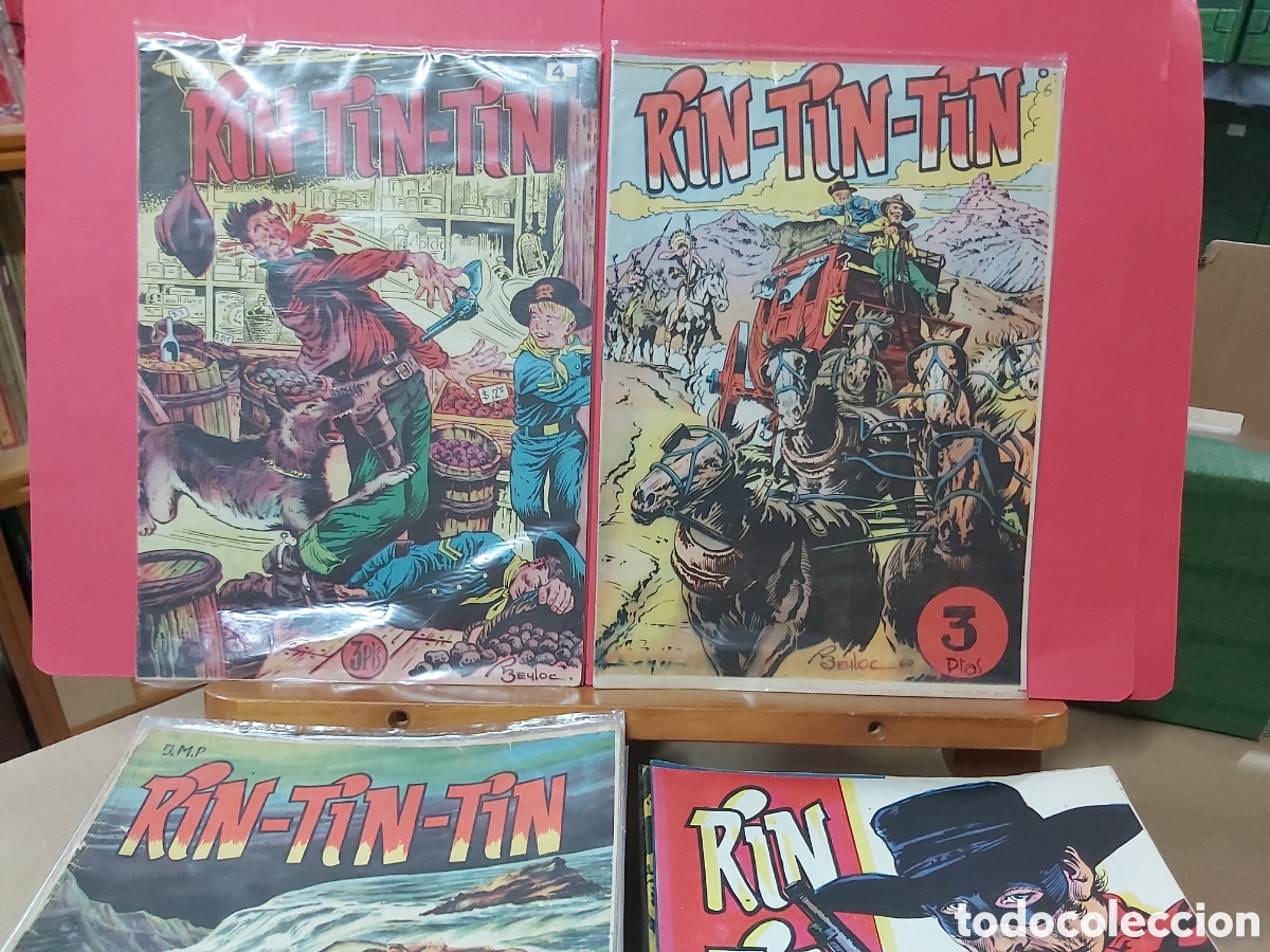 Tebeos: * RIN TIN TIN Y DAVY Y SU FIEL ROY * LOTE 95 N&ordm; ENTRE EL 4 Y 321 * MARCO/OLIV&Eacute; Y HONTORIA *