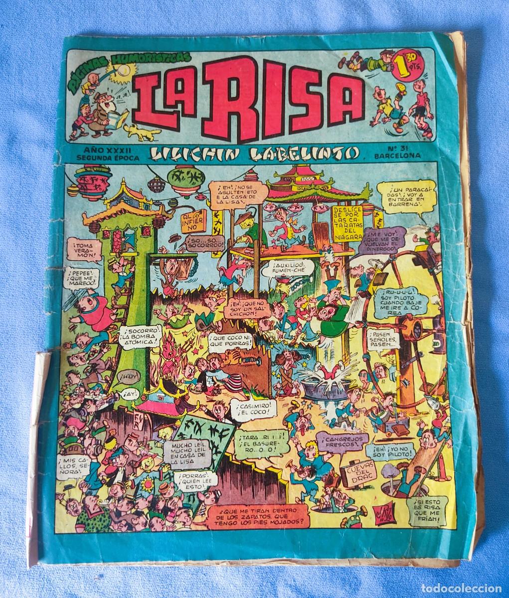 Tebeos: PAGINAS HUMORISTICAS LA RISA N&ordm; 31 EDITORIAL MARCO