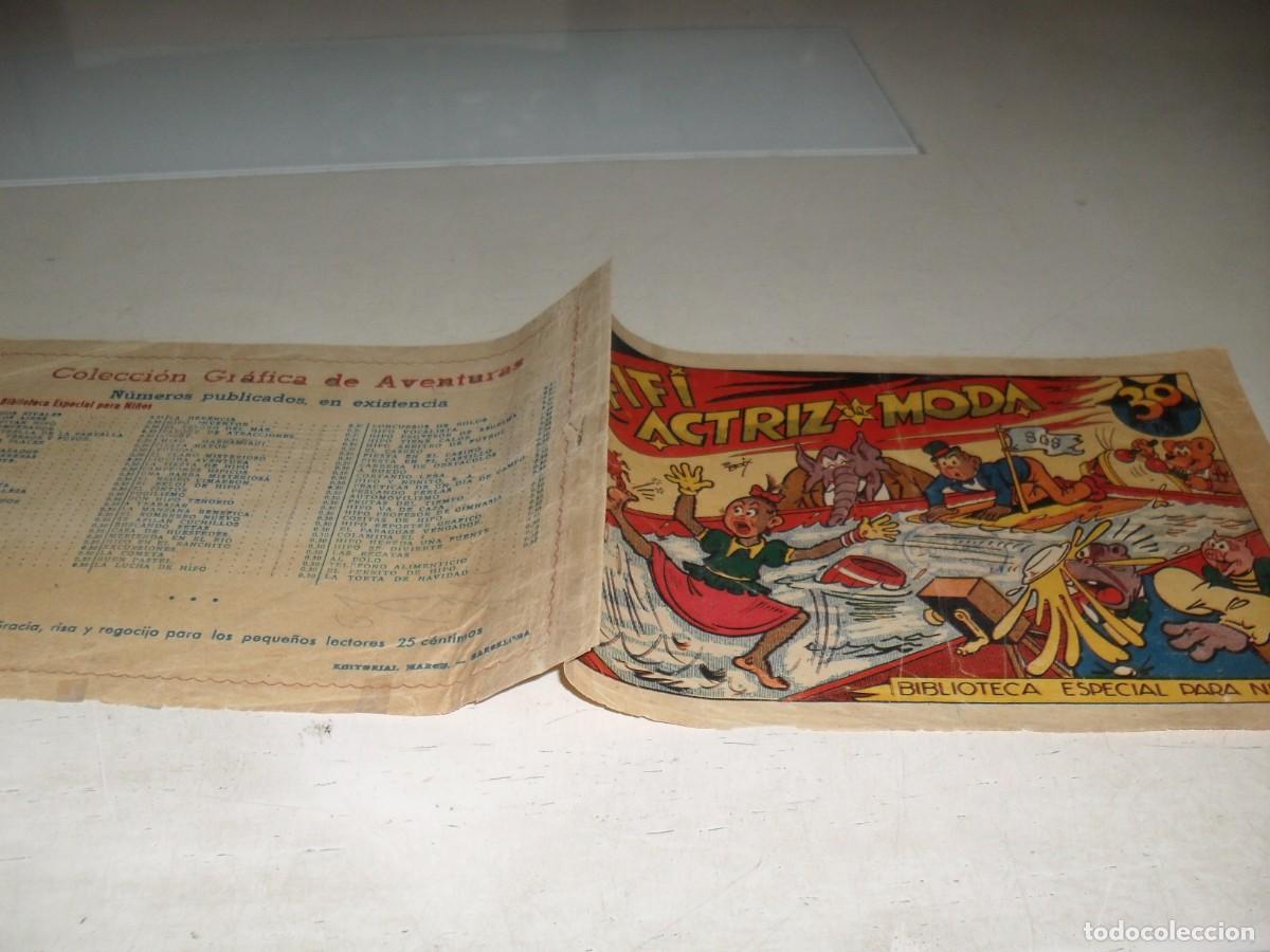 Tebeos: (SOLO LAS CUBIERTAS),BIBLIOTECA ESPECIAL PARA NI&Ntilde;OS:FIFI,ACTRIZ DE MODA.MARCO