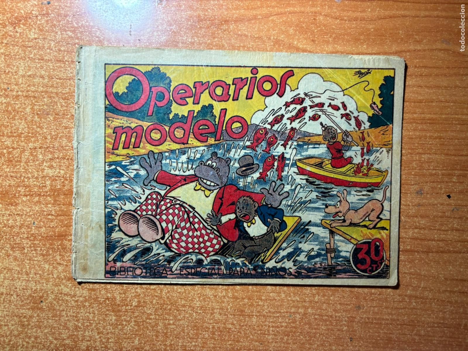 Tebeos: HIPO MONITO Y FIFI OPERARIOS MODELO EDITORIAL MARCO ORIGINAL BIBLIOTECA ESPECIAL NI&Ntilde;OS