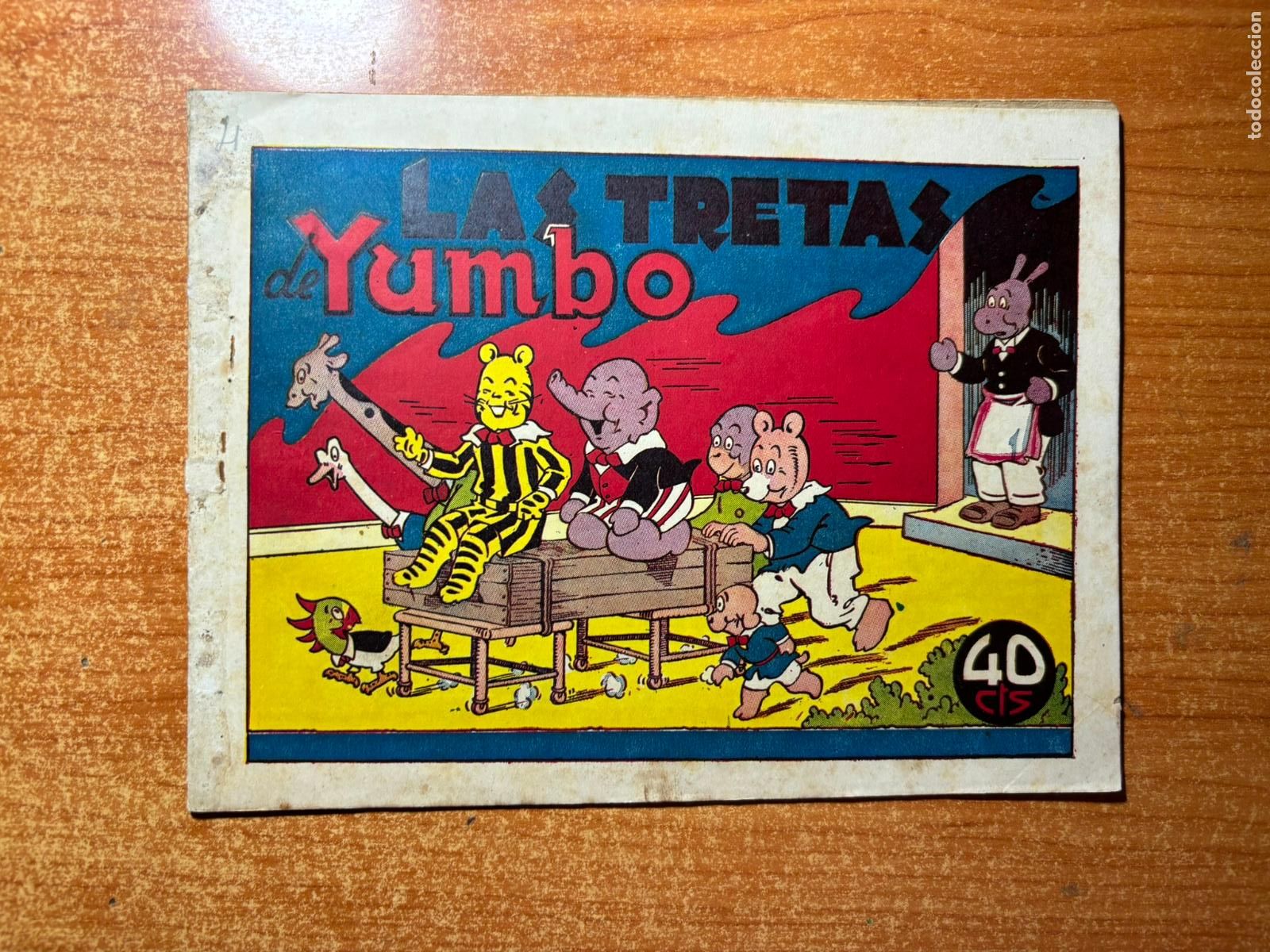 Tebeos: INFANTIL DE LAS GRANDES AVENTURAS HISPANO AMERICANA ORIGINAL LAS TRETAS DE YUMBO n&ordm; 4