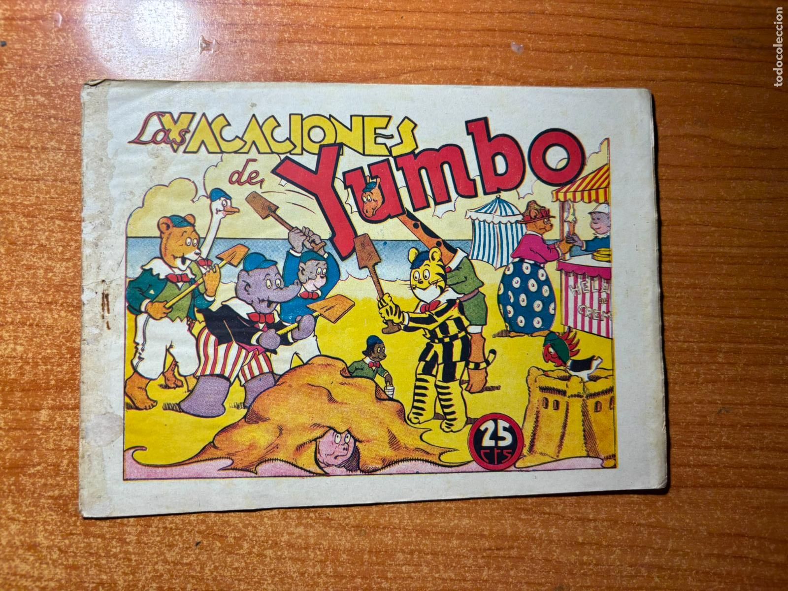 Tebeos: INFANTIL DE LAS GRANDES AVENTURAS HISPANO AMERICANA ORIGINAL YUMBO n&ordm; 6