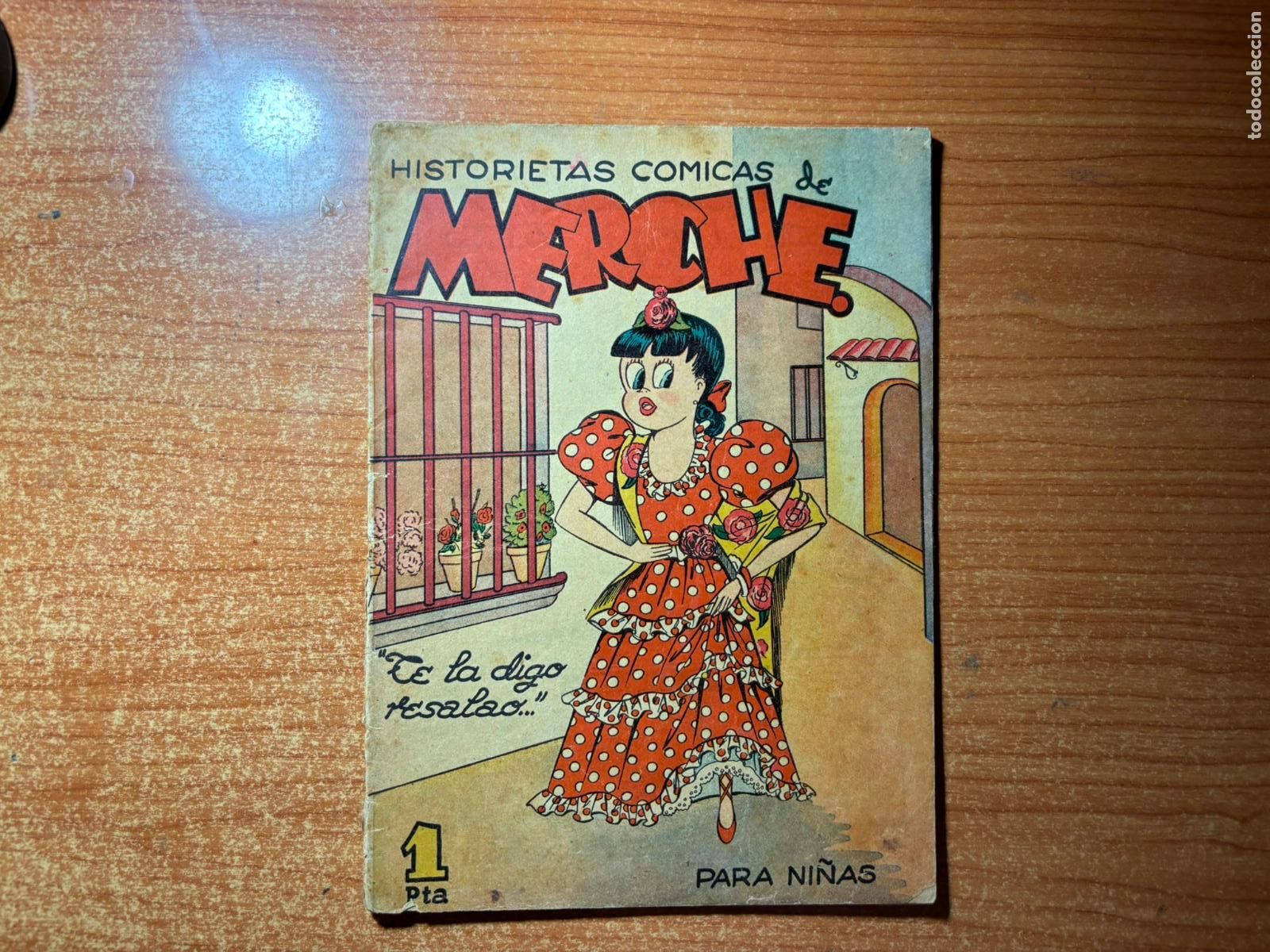 Tebeos: Historietas C&oacute;micas de Merche N&ordm; 52 Editorial Marco