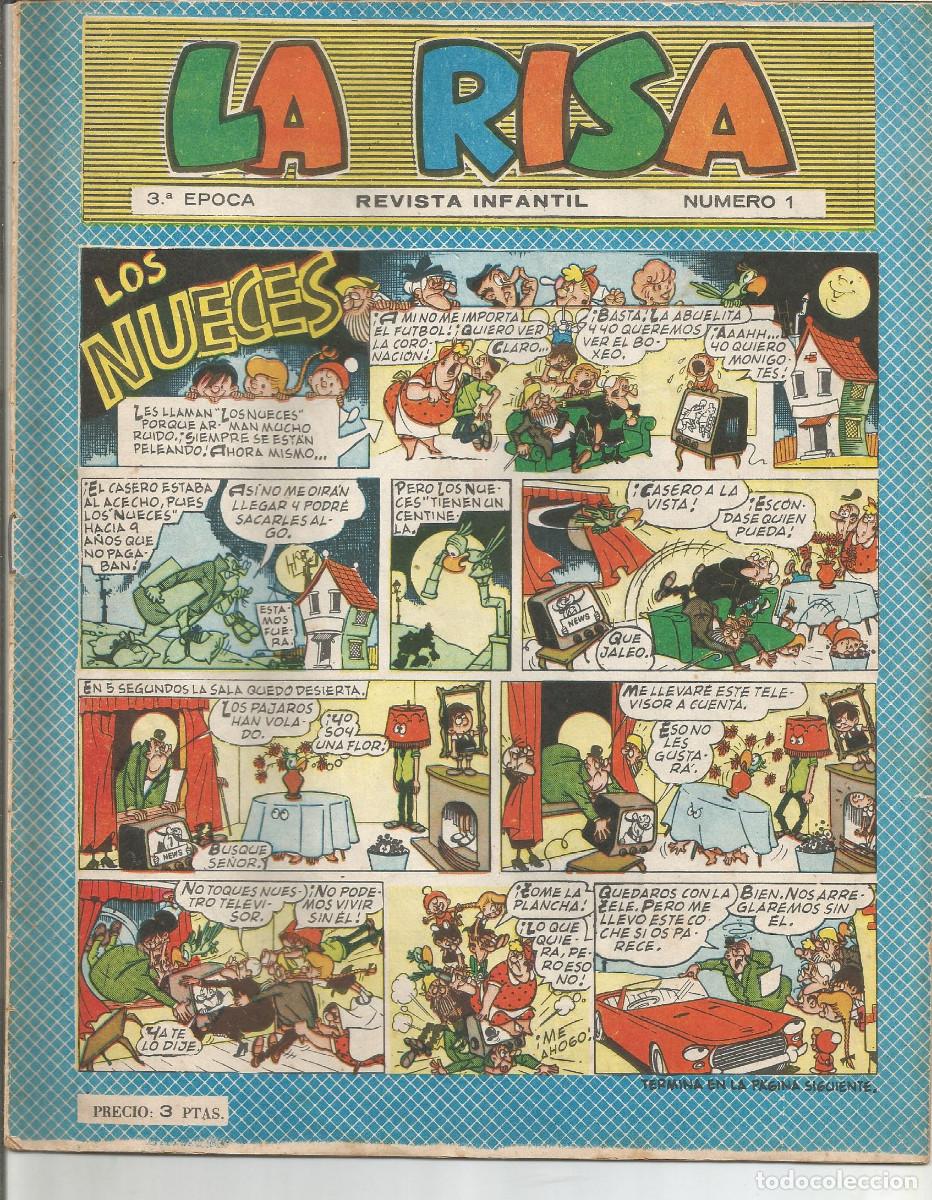 Tebeos: LA RISA 3&ordf; &Eacute;POCA N&ordm; 1 EDITORIAL MARCO