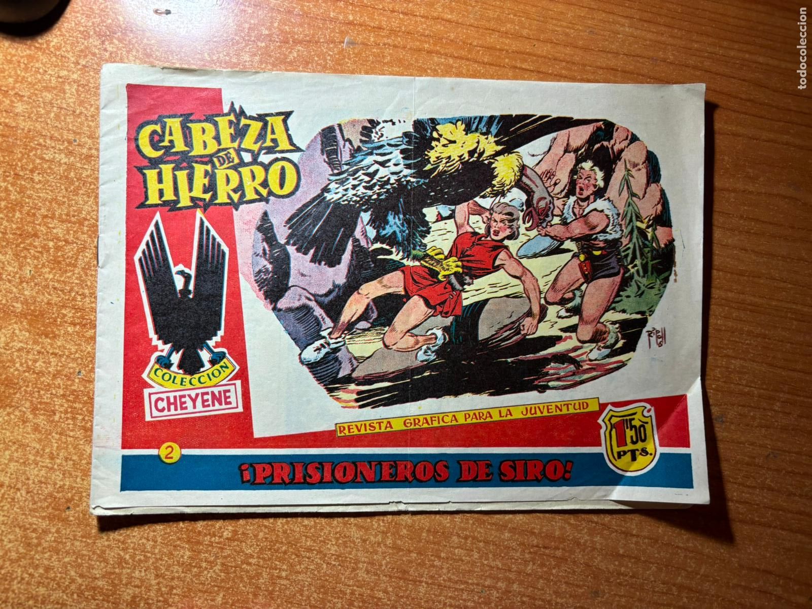 Tebeos: CABEZA DE HIERRO N&ordm; 2 EDITORIAL MARCO ORIGINAL - Foto 1