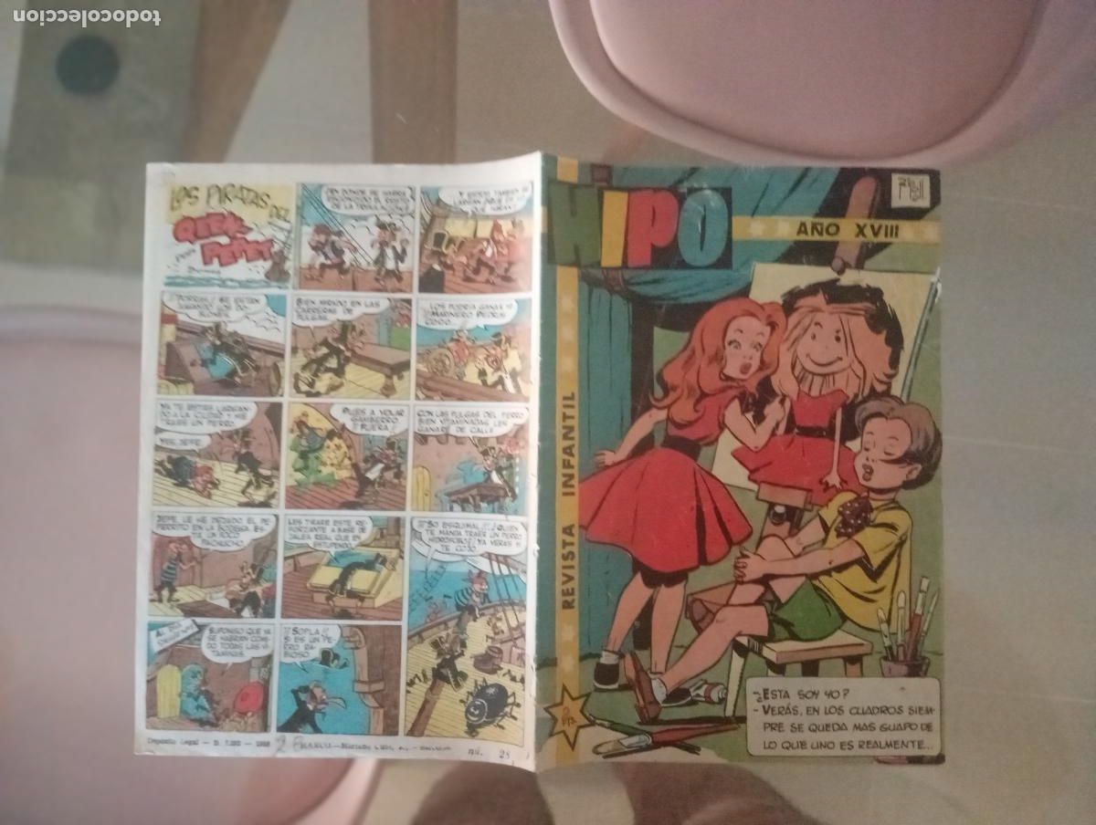 BDs: HIPO MONITO Y FIFI N&ordm; 28 Y ULTIMO DE 2 PTAS PORTADA RIPOLL G HISTORIETAS IBA&Ntilde;EZ MUY RARO BUEN ESTADO