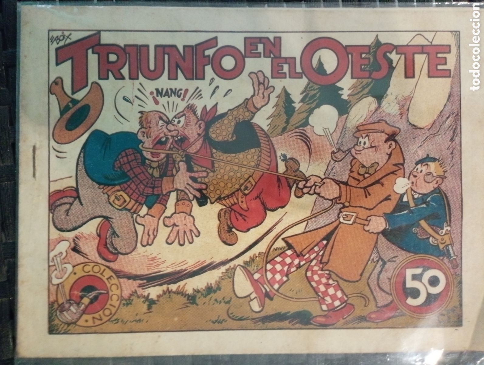 Tebeos: Triunfo en el oeste, biblioteca infantil - Foto 1