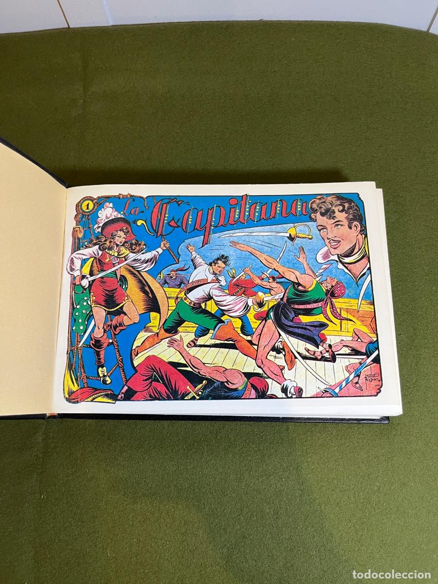 Tebeos: Tomo encuadernado La Capitana Editorial Marco con colecci&oacute;n completa 44 cuadernos originales c&oacute;mic a