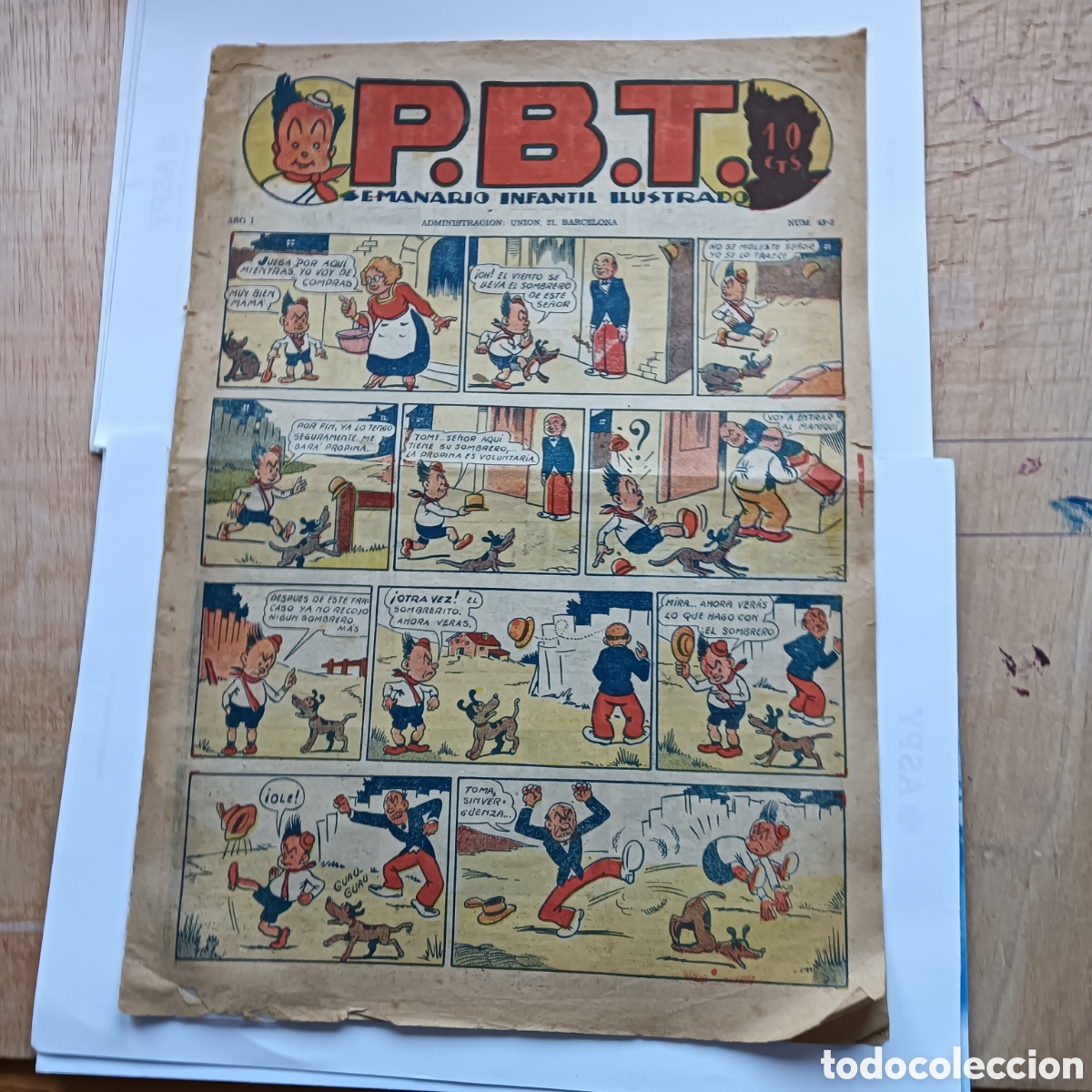 Tebeos: P.B.T NUM42 EDI.MARCO A&Ntilde;O 1935