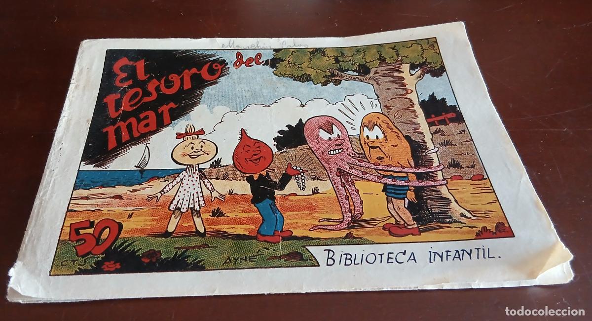 Tebeos: EL TESORO DEL MAR - BIBLIOTECA INFANTIL - EDITORIAL MARCO - Foto 1