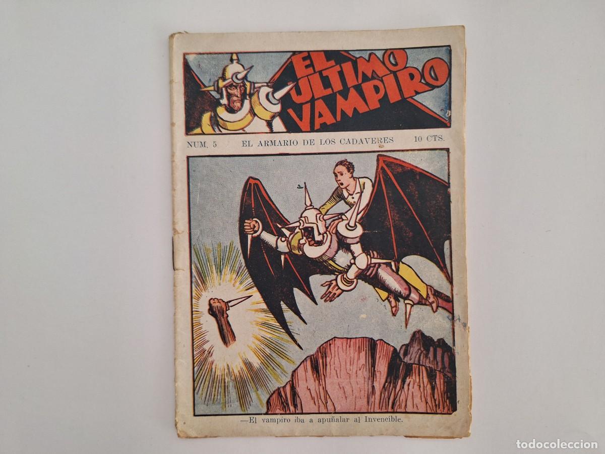 Tebeos: EL ULTIMO VAMPIRO N&ordm; 5 EL ARMARIO DE LOS CADAVERES RV