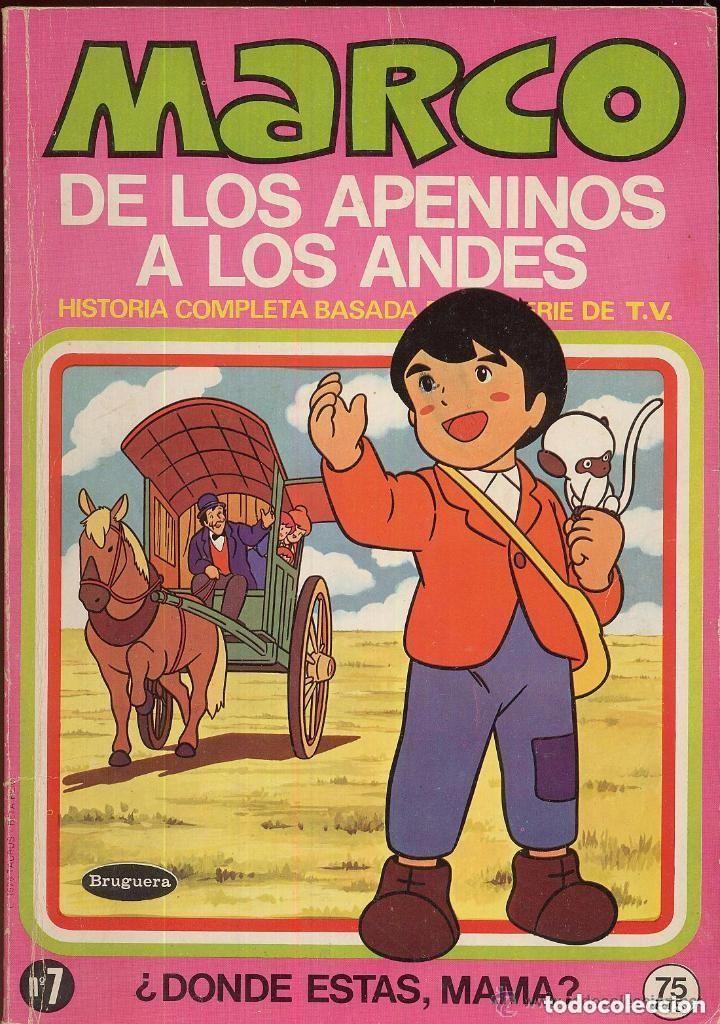 Tebeos: MARCO DE LOS APENINOS A LOS ANDES Numero 7 DONDE ESTAS MAMA A&ntilde;o 1976