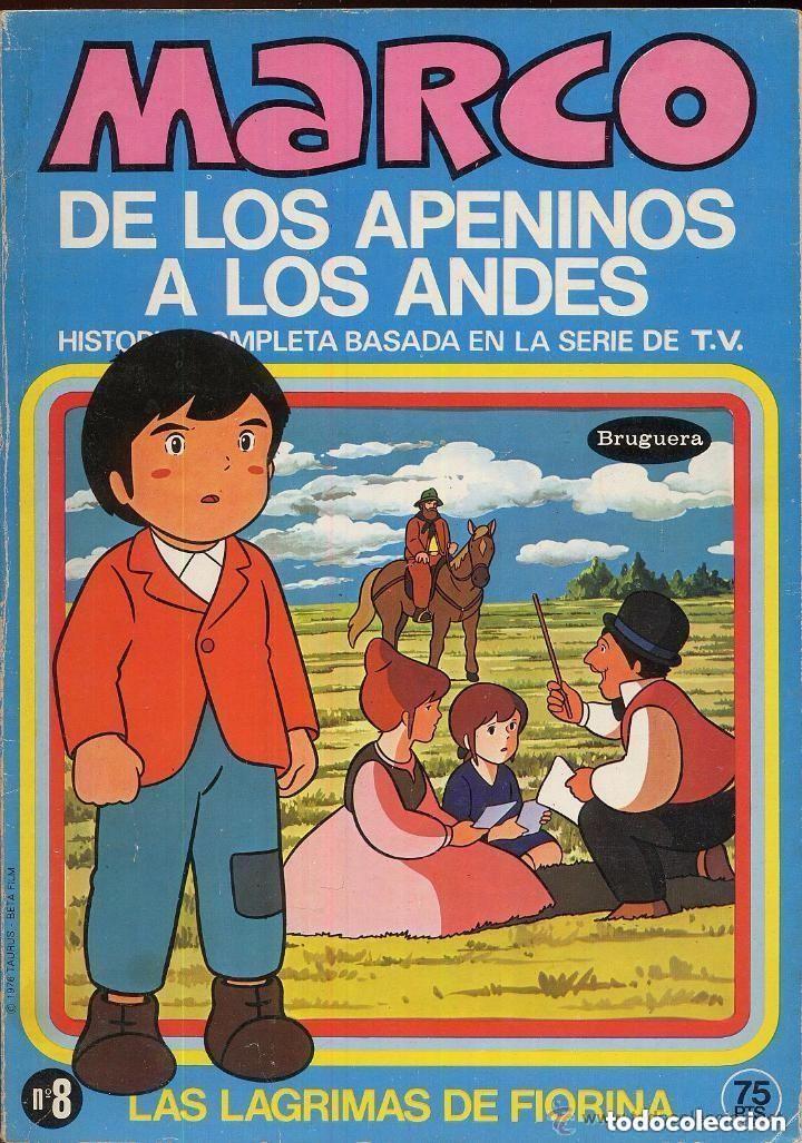 Tebeos: MARCO DE LOS APENINOS A LOS ANDES Numero 8 LAS LAGRIMAS DE FIORINA A&ntilde;o 1976