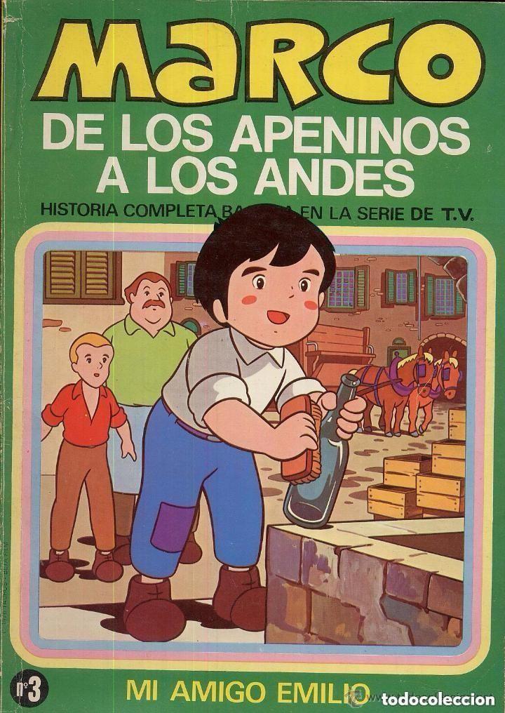 Tebeos: MARCO DE LOS APENINOS A LOS ANDES Numero 3 MI AMIGO EMILIO A&ntilde;o 1976