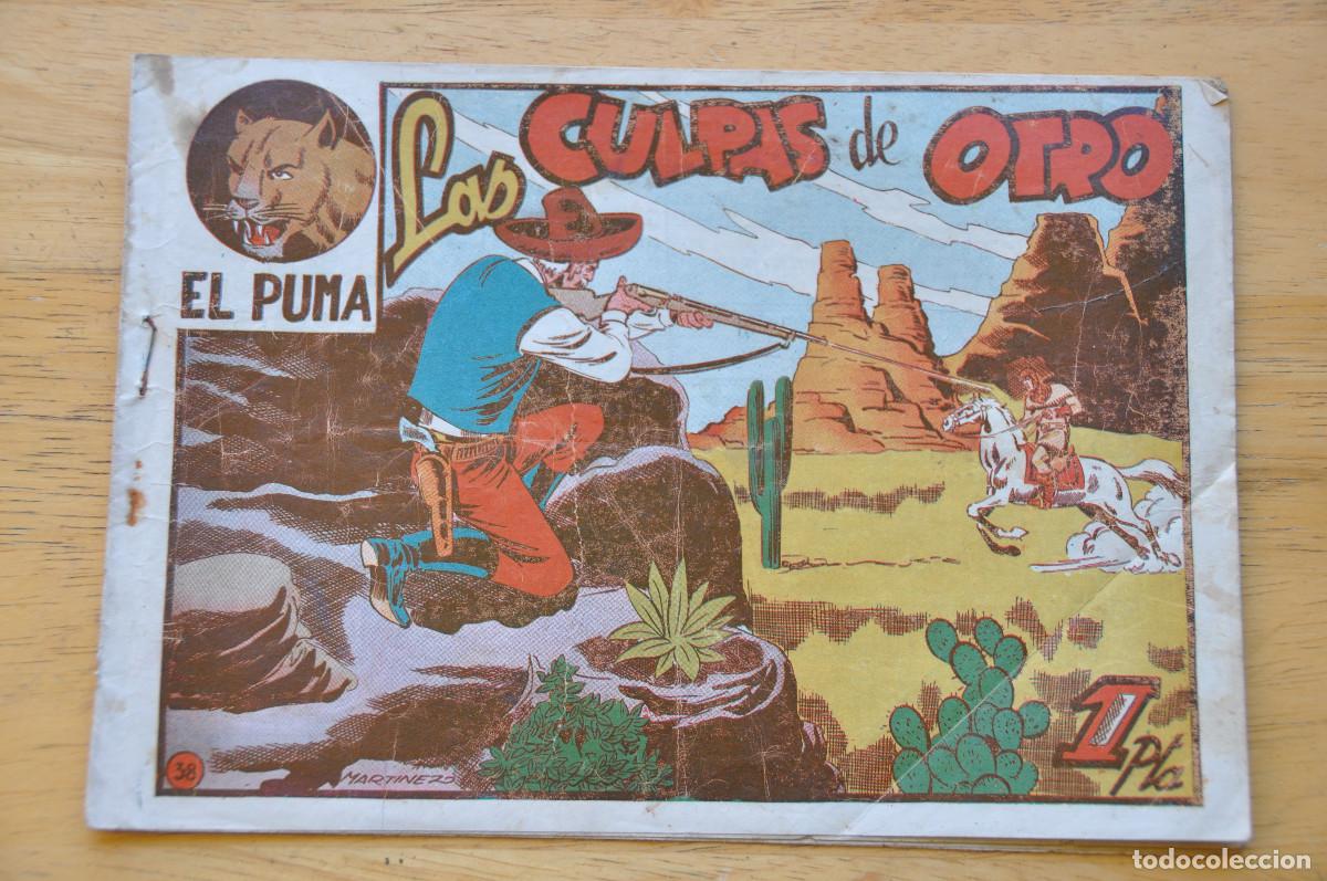 Tebeos: COMIC - EL PUMA N&ordm;38 - LAS CULPAS DE OTRO - EDITORIAL MARCO