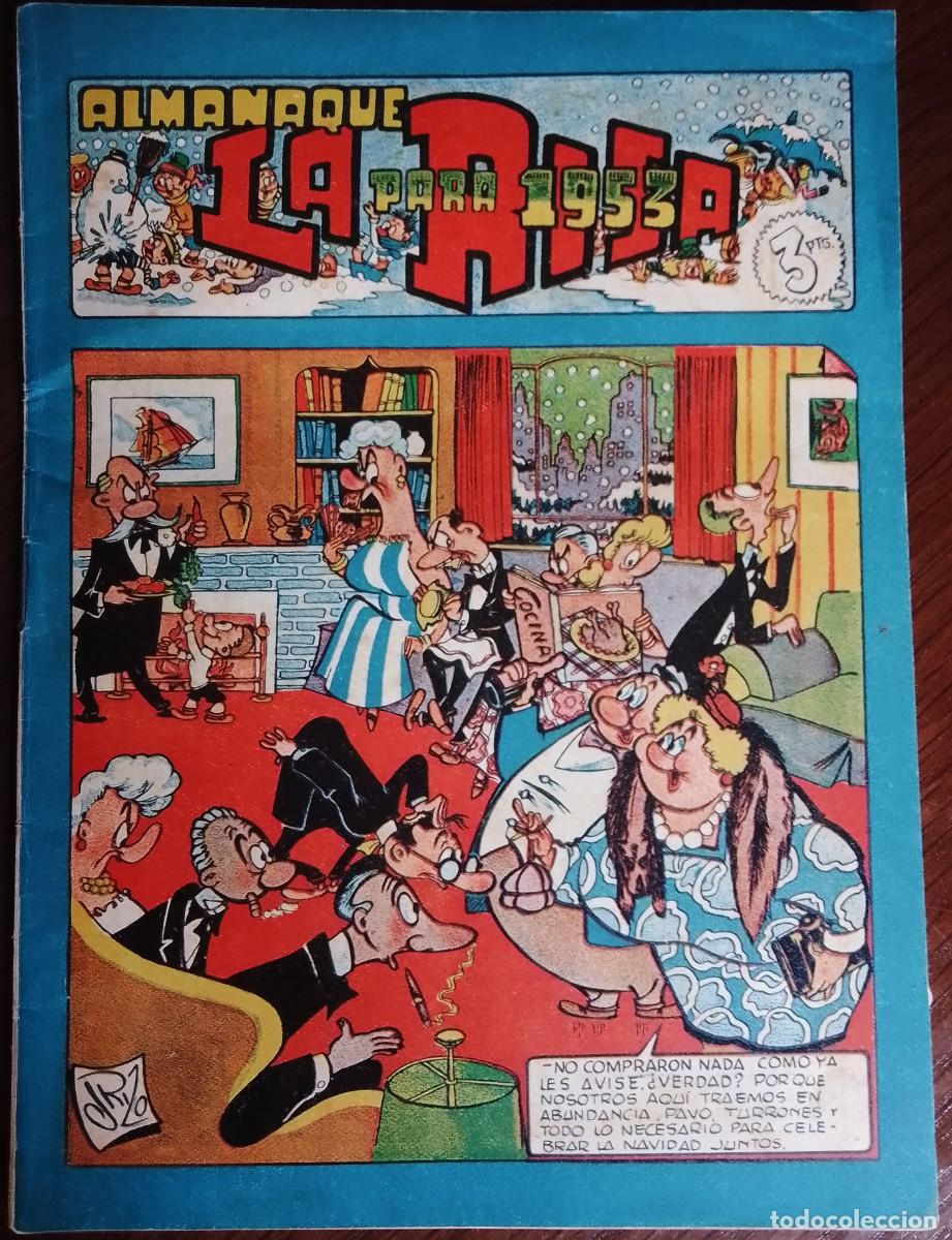 Livros de Banda Desenhada: LA RISA ALMANAQUE PARA 1953-MARCO ORIGINAL-PERFECTO-LEER TODO BIEN VER FOTO